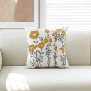 Embroidered Simple Pillowcase Cojines 45X45 for Living Room Bedroom Sofa Decor by Ljojo