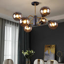 Nordic Modern Glass Ball Led Chandelier for Bedroom | Designer Led Pendant Lamp by Ljojo