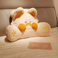 Ljojo Meow Cushion Bedhead Backrest Pillow - Large Bedroom Backrest Cushion