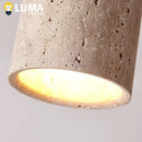 Yellow Travertine Hotel Lobby Ceiling Light Creative Cream Style Balcony Deco Lamp by Ljojo