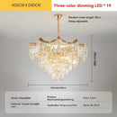 LED Chandelier for Staircase Loft Living Room Modern Nordic Long Lustre Hanging - Ljojo