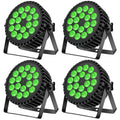 Ljojo™ 200W RGBW LED Par Light Set for DJ Disco Party Wedding