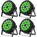 Ljojo™ 200W RGBW LED Par Light Set for DJ Disco Party Wedding