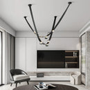 Ljojo Light Luxury Leather Chandelier for Dining & Living Room Staircase