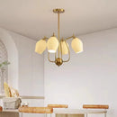 French Vintage Chandelier Hanging Light Pendant Lamp for Living Room Dining Bedroom by Ljojo.