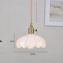 Nordic Purple Glass LED Pendant Lights - Elegant Chandelier for Kitchen & Dining Room by Ljojo