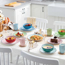 Ljojo Macaron 32-Piece Porcelain Dinnerware Set for 8 People