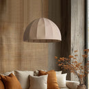 Ljojo Japanese Wabi Sabi Fabric Pendant Lights for Homestay Dining Room Decor