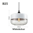 Modern LED Glass Pendant Light Fixture for Kitchen & Dining Room by Ljojo