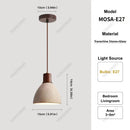 LED Japanese Travertine Stone Pendant Light for Kitchen Island by Ljojo