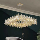 Italian Luxury Crystal Chandelier | Modern LED Dining Room Light Fixture by Ljojo