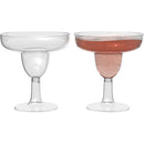 Ljojo 5oz Clear Plastic Wine Glasses – Shatterproof & Recyclable Goblets, Pack of 20