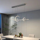 Ljojo Long LED Pendant Light for Dining and Living Room Decor
