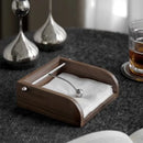Ljojo Luxury Stainless Steel Tissue Box Napkin Holder for Restaurant and Hotel