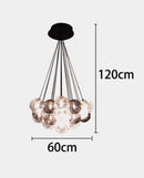Ljojo LED Pendant Chandeliers for Modern Living Room and Dining Room Lighting