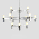 Ljojo Metal Pendant Chandelier: Modern Luxury G9 LED Lighting Fixture