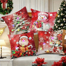 Ljojo LED Light Luminous Pillowcase - Christmas Decoration & Sofa Cushion Cover