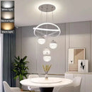 Ljojo Modern Acrylic Crystal Children Chandelier Pendant Lamp for Home Decor LED Indoor Lighting
