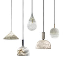 Ljojo Marble Art LED Chandelier - Luxury Dining Room Ceiling Lighting