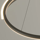 Ljojo LED Round Chandelier for Home Decor - Modern & Simple Ceiling Lamp