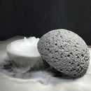 Black Quartz Stone Planet Bowl by Ljojo: Volcanic Stone Tableware for Molecular Cuisine