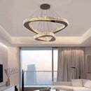 Italian Crystal Pendant Light: Full Spectrum Luxury Dining Bar Chandelier - Ljojo