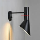 Industrial Style White Wall Lamp Creative Minimalist Bedroom Bedside Light Ljojo