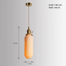 Ljojo Japanese Minimalist Brass Retro Chandelier for Tavern Restaurant Bar Bedroom Decor