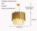 Ljojo Luxury Crystal LED Ceiling Chandelier for Living Room and Restaurant