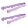 Ljojo 5.71inch Mini Silicone Serving Tongs for Kitchen, Coffee Bar, Tea Party