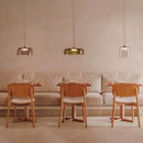 Modern Pendant Lamps Vintage Glass Lampshade LED Chandelier for Dining Room Bar by Ljojo