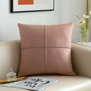 Ljojo Light Simulation Leather Thickened Throw Pillow