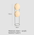 Nordic Designer Light Fixture Modern Simple Living Room Bedroom Decorative Lighting Stand Lamp by Ljojo