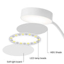 LED Desk Lamp 3 Levels Dimmable Touch Night Light Foldable Table Lamp by Ljojo for Bedroom