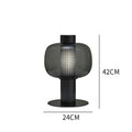 Ljojo LED Glass Table Lamp: Modern Nordic Design for Home Decor & Lighting
