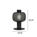 Ljojo LED Glass Table Lamp: Modern Nordic Design for Home Decor & Lighting