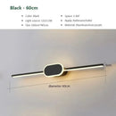Ljojo 40/60/80CM LED Bathroom Mirror Wall Sconces, Living Room Indoor Fixture