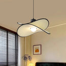 French Cream Style Chandelier Nordic Dining Room Living Room Pendant Lighting Bedroom Japanese Medieval Art Petal Hanging Lamp by Ljojo.