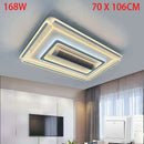 Modern Living Room LED Ceiling Fan Light by Ljojo - Indoor Lighting, Dining Room, Bedroom Decor