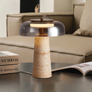 Ljojo Luxury Glass Table Lamp for Bedside and Living Room