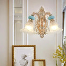 Modern Crystal Chandelier Light Bedroom Living Room Nordic Decoration - Ljojo