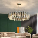 Ljojo Luxury Crystal LED Chandelier for Home Decor & Living Room