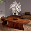 Wabi-Sabi LED Pendant Light: Japanese Style Creative Lamp for Home Decor by Ljojo