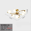 Modern Minimalist Pendant Lamp Magic Bean Glass Hanging Light by Ljojo