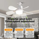 Smart 2-in-1 Ceiling Fan with Remote Control Dimming Lighting E27 | Whisper-Quiet Fan | Ljojo