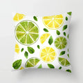 Lemon Pattern Summer Cushion Cover Throw Pillow for Sofa Decoration by Ljojo