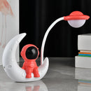 LED Astronaut Nightlight Table Lamp for Bedroom Study by Ljojo