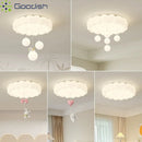 LED Cloud Bubble Ball Chandelier for Living Room Decor by Ljojo