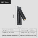 Ljojo LED Wall Light with Switch and USB Charging - Bedroom Reading Lamp