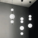 LED Glass Ball Chandelier Pendant Light | Modern Home Decor by Ljojo